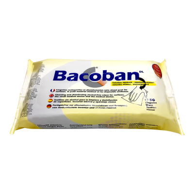 Bacoban® Disinfectant wipes (50 pieces/Pack)