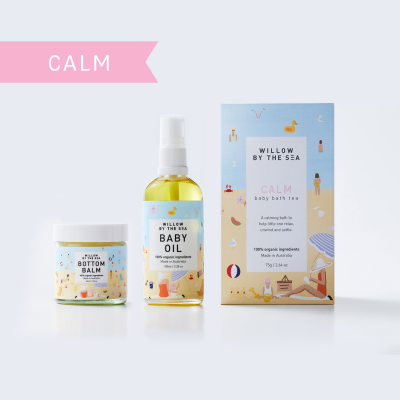 Willow By The Sea Calm New Baby Skin Care Gift Set